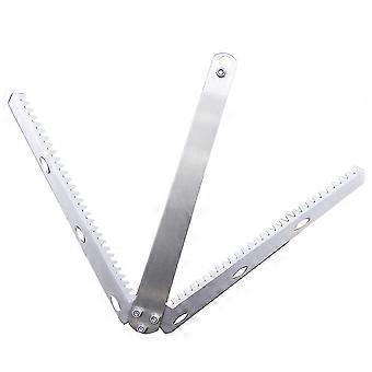 1pc Sawtooth Water Grass Cutter Fishing Water Plants Cutter Stainless Steel Water Grass Anchor Cutter Foldable Water Grass Sickle Cutter For Pond Lake