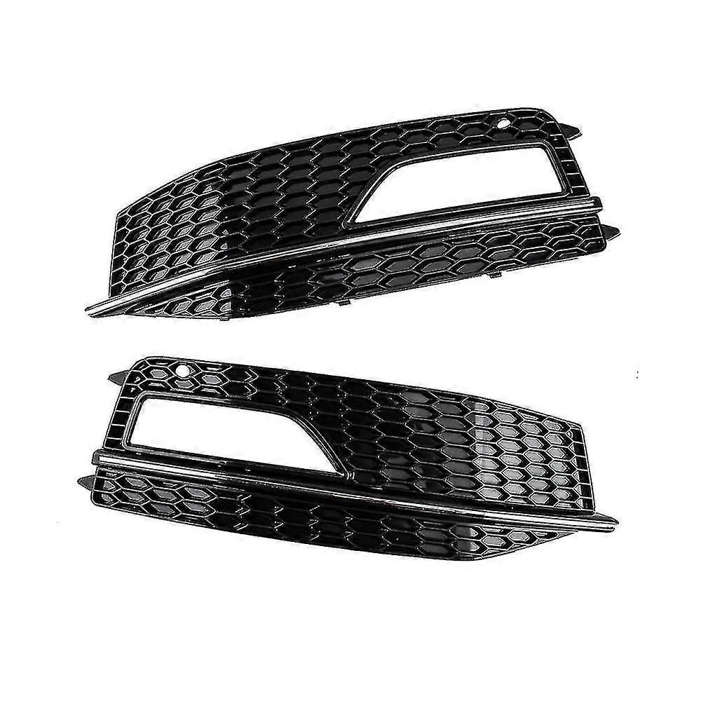 8k0807682 8k0807681 Fog Light Grille Bumper Fog Light Frame Car For A4 B8 S4 2013-2015