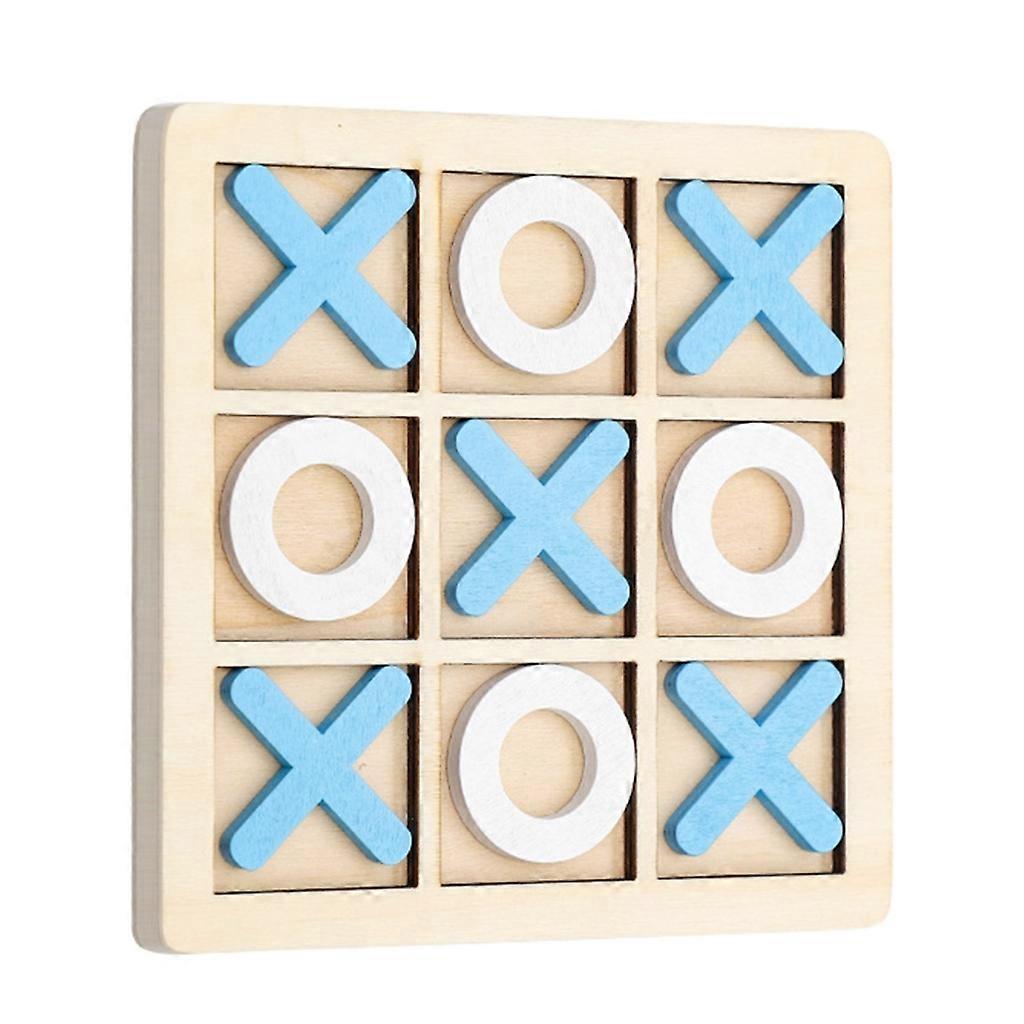 Kids Chess Toy Tic-Tac-Toe Multifunctional Table Game Best Gift Chess Game