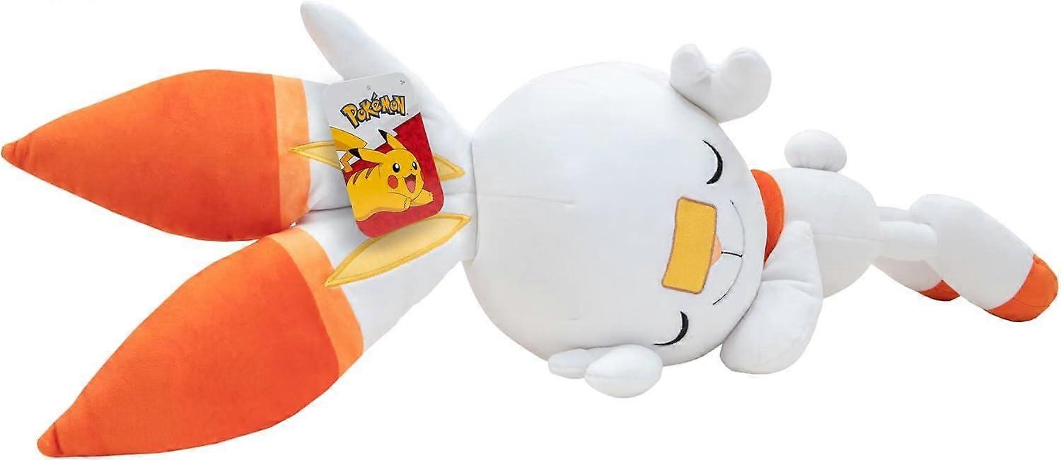 Pokemon 18Inch Sleeping Plush Toy (Scorbunny) - Officially Licensed