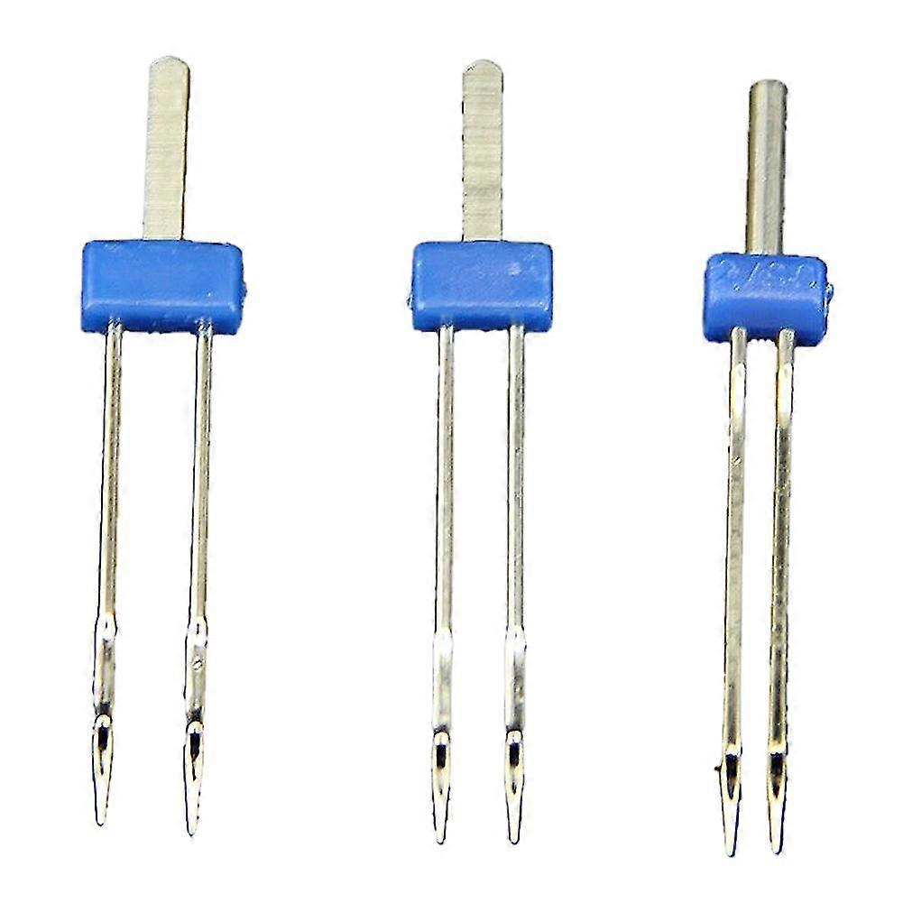 3 X Double Pins Sewing Size 2.0/90,3.0/90,4.0/90 Set()