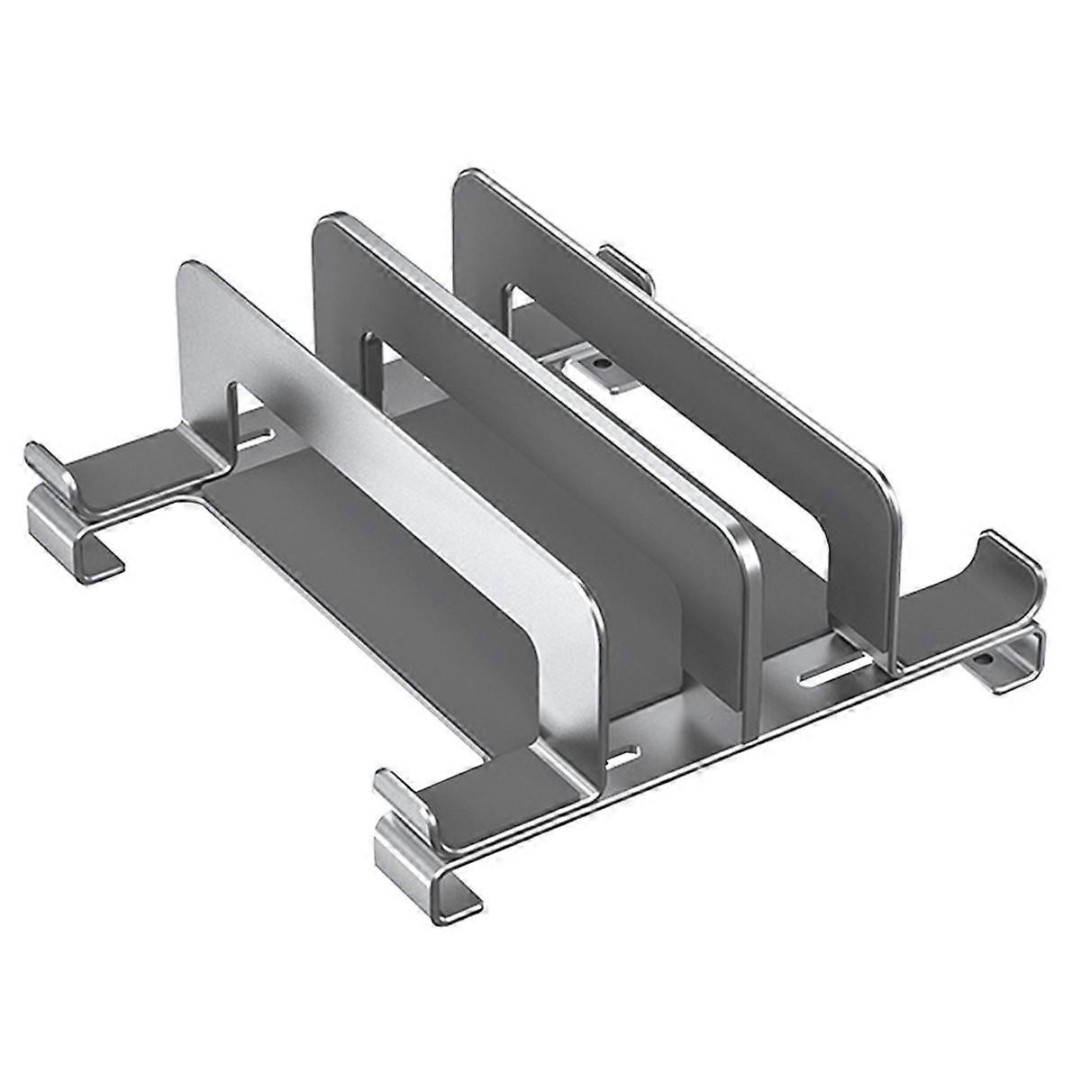 Laptop Stand Holder Adjustable Vertical Desktop Notebook Dock Space-Saving 3 in 1 Computer Stand Si