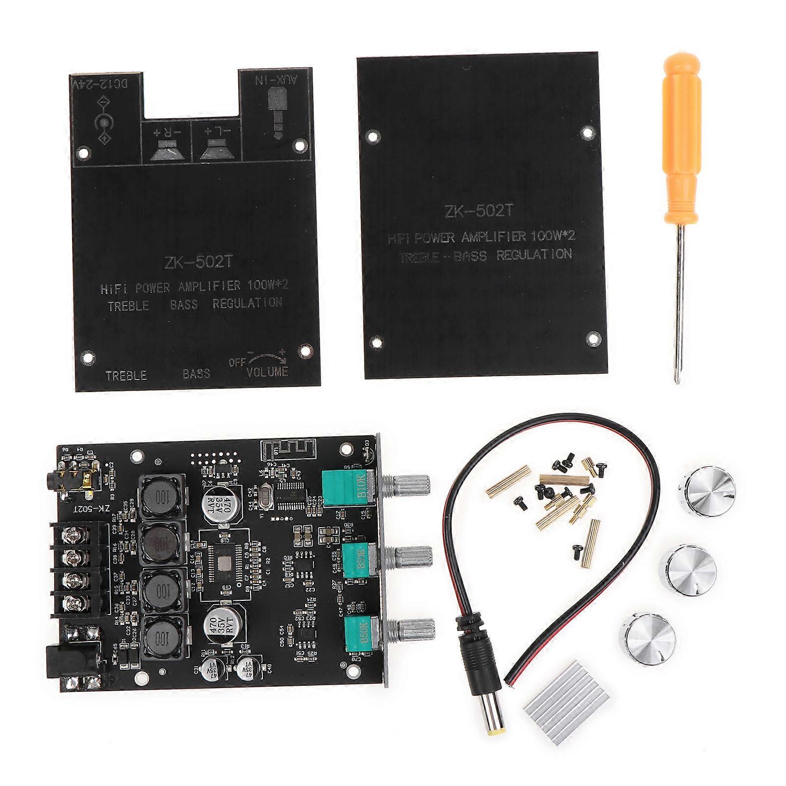 Audio ZK-502T Bluetooth-compatible 5.0 Amplifier Receiver Boards Module