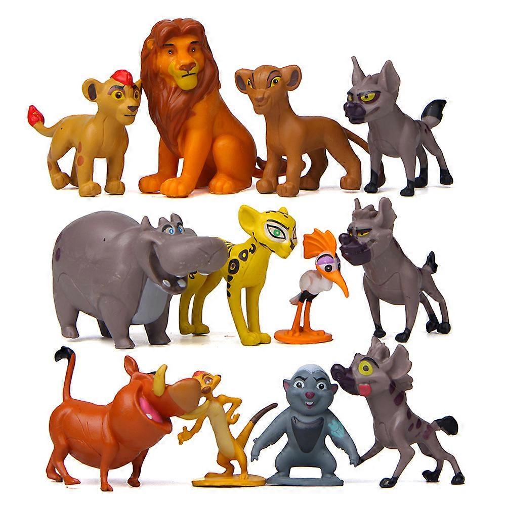 12 pieces/set The Lion King Lion Guard Toy Gift