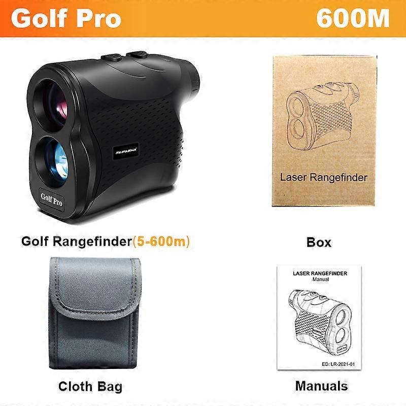 プロゴルフレンジファインダー、スロープ軌道補正、振動フィードバック付き