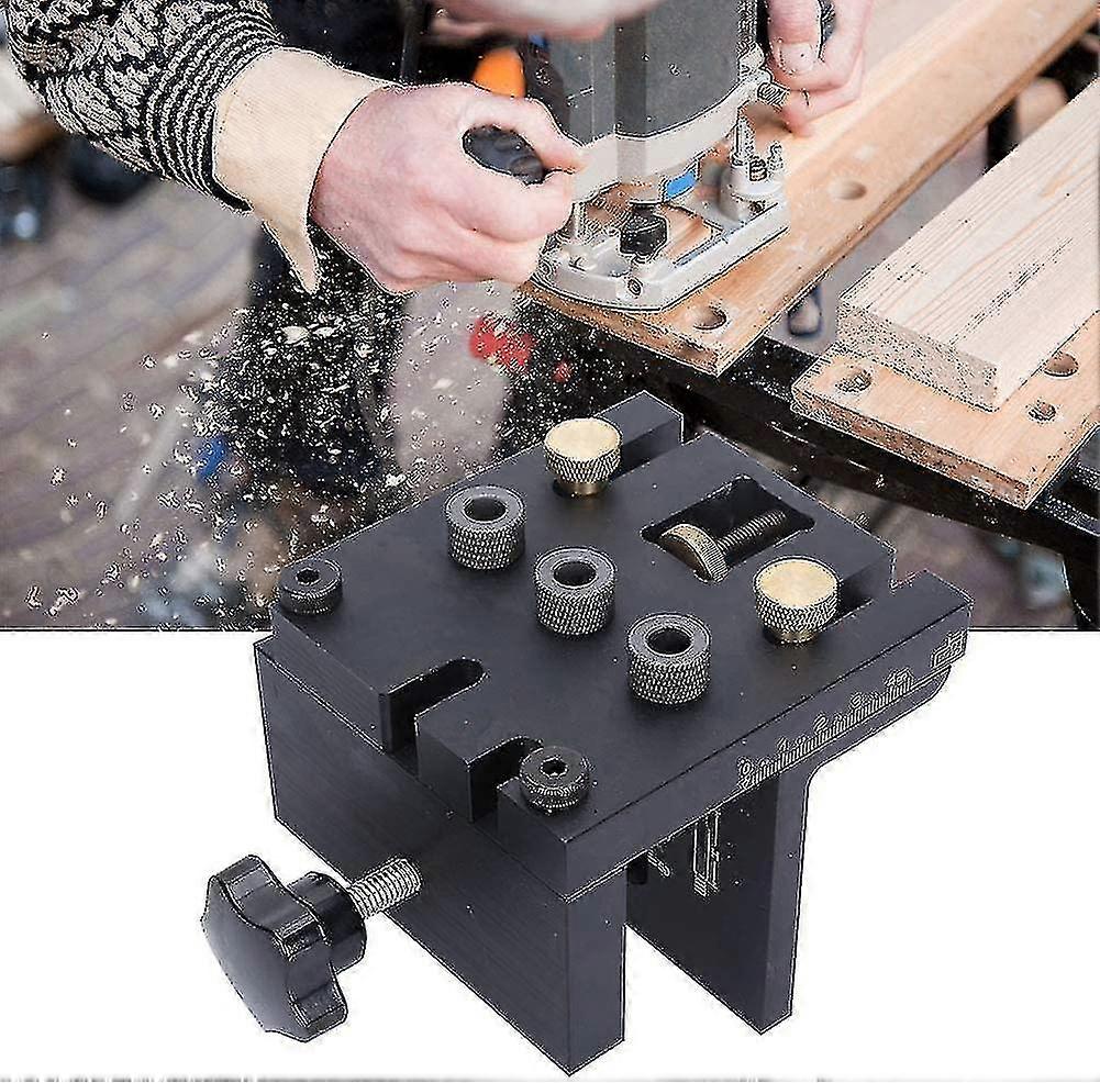 3 في 1 محدد موقع الحفر ، النجارة ثقب لكمة رقصة دليل الحفر كيت لمشروع النجارة دي