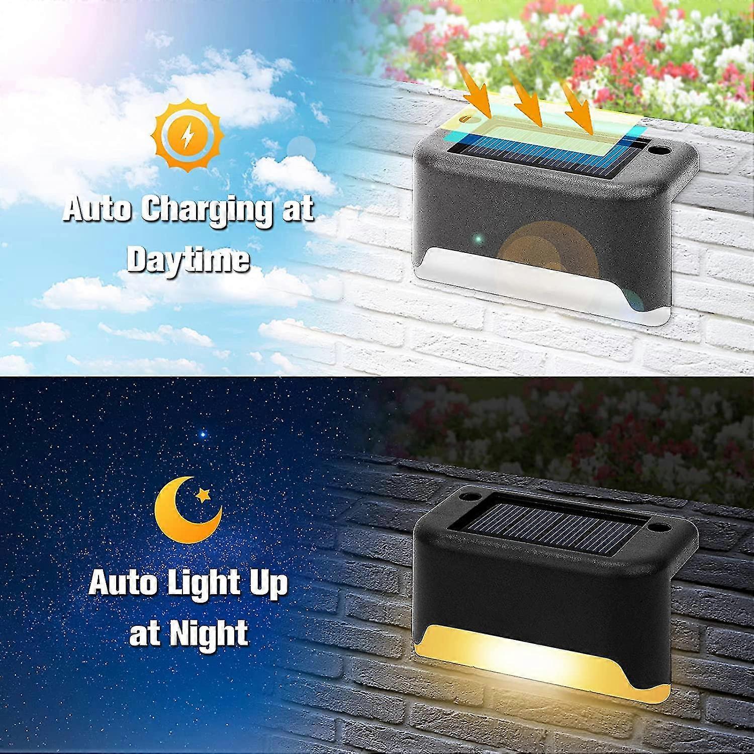 Solar Step Deck Fence Light