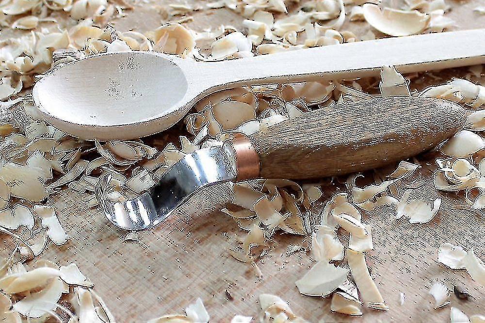 Wood Carving Hook Knife Crooked Bowl Cups Spoons Tools Beginners Basic