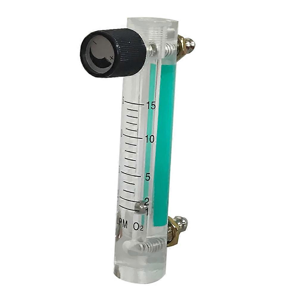 Oxygen Flow Meter Flowmeter with Control Valve for Oxygen Air 1-15L