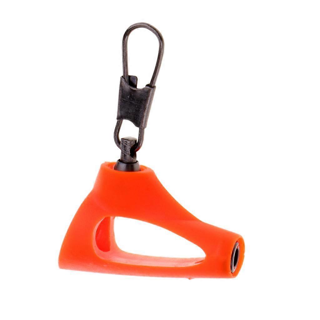 6x High Strength, Fishing Line Sinker Slider, Interlock Snap Connector Accessory