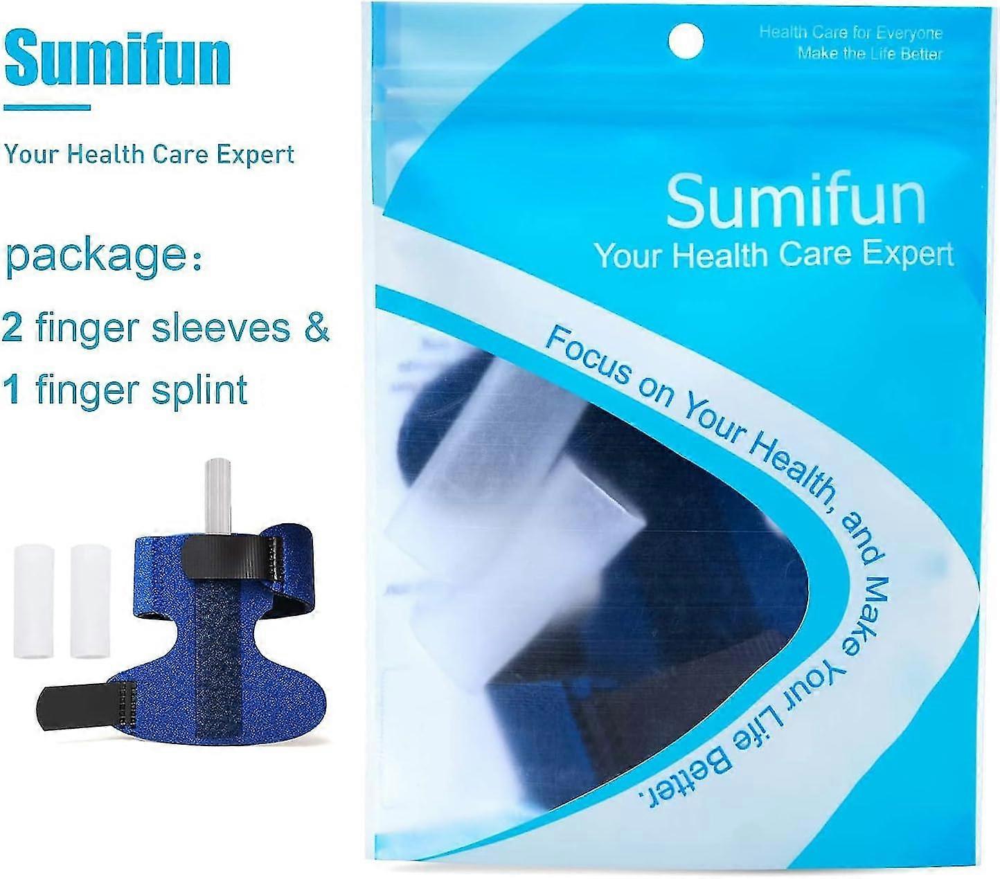 Sumifun Finger Brace, Trigger Finger Splint For Index Middle Ring Pinky ...