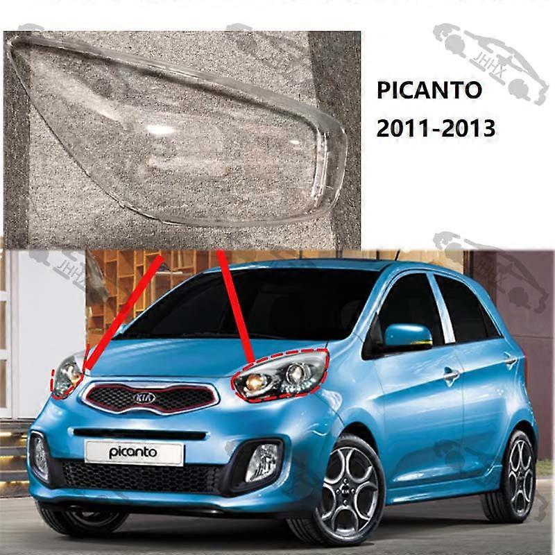 Compatible 2011-2013 Eurostar Picanto Headlight Shade Transparent Lamp Shell Pc Headlight Shade