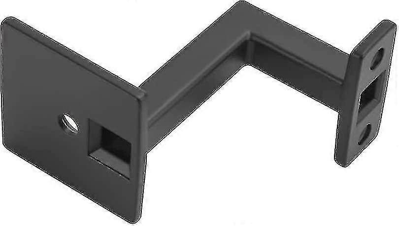 Support Mural Pour Auvent Rétractable – Compatible Tubes Carrés 40mm – Installation Facile, Résistant Intempéries