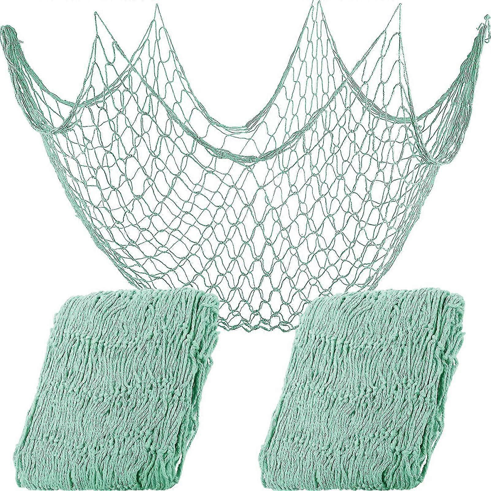 2 Pack Fishnet Wall Decor Cotton Fishnet Dcor-pink