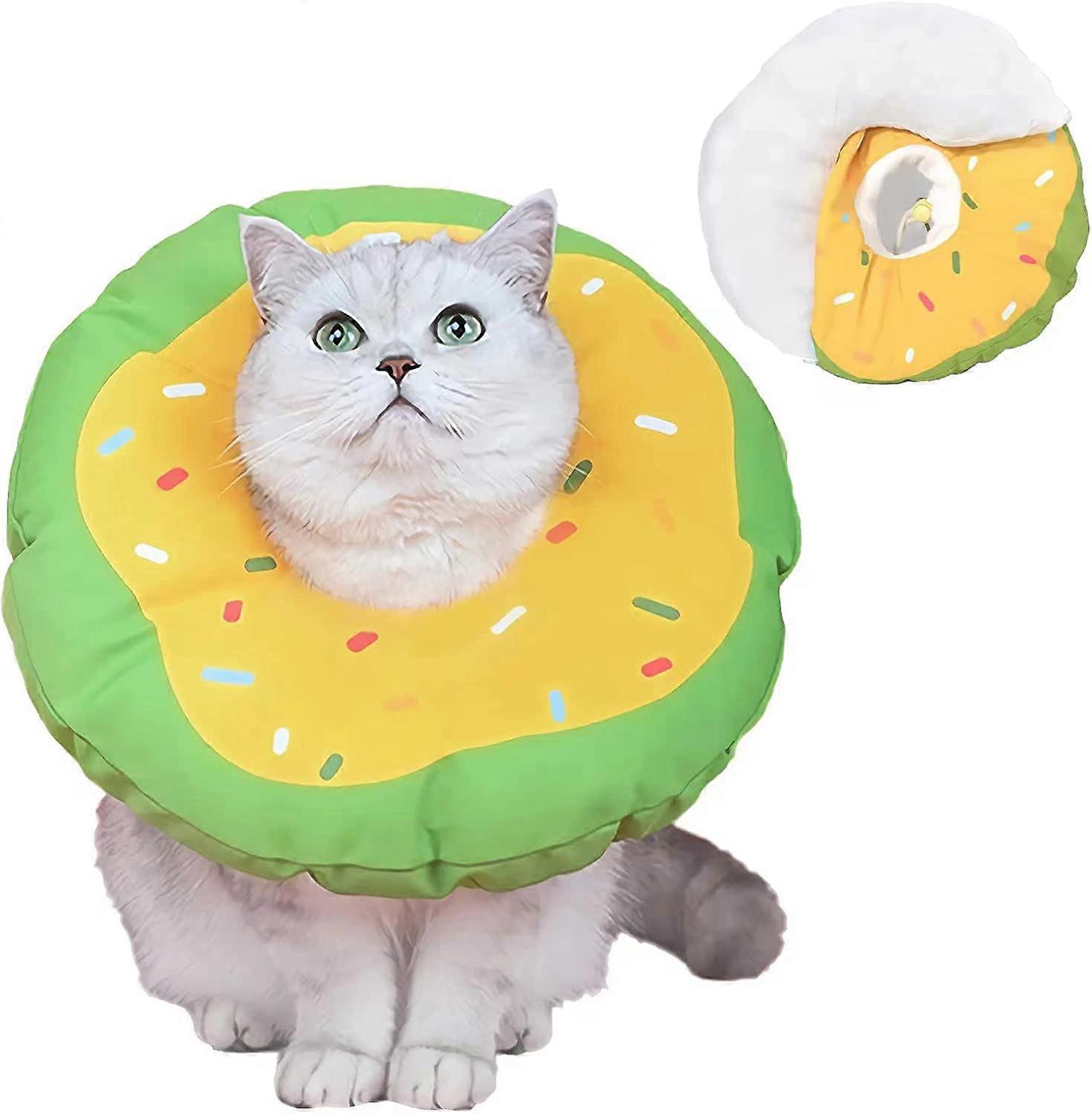 Soft Collar, Cat Recovery Collar, Cute Donut Alternative After Surgery