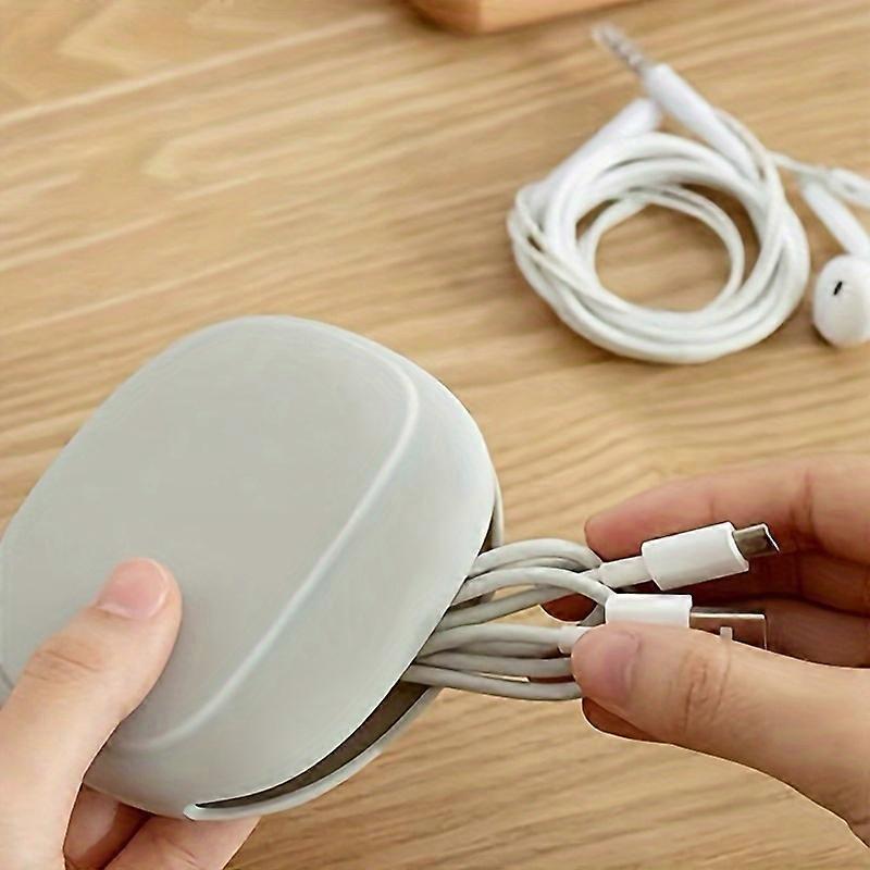 1pc Silicone Organizer For Data Cable, Storage Case Mini Key Box For Lipstick Mini Storage Bag