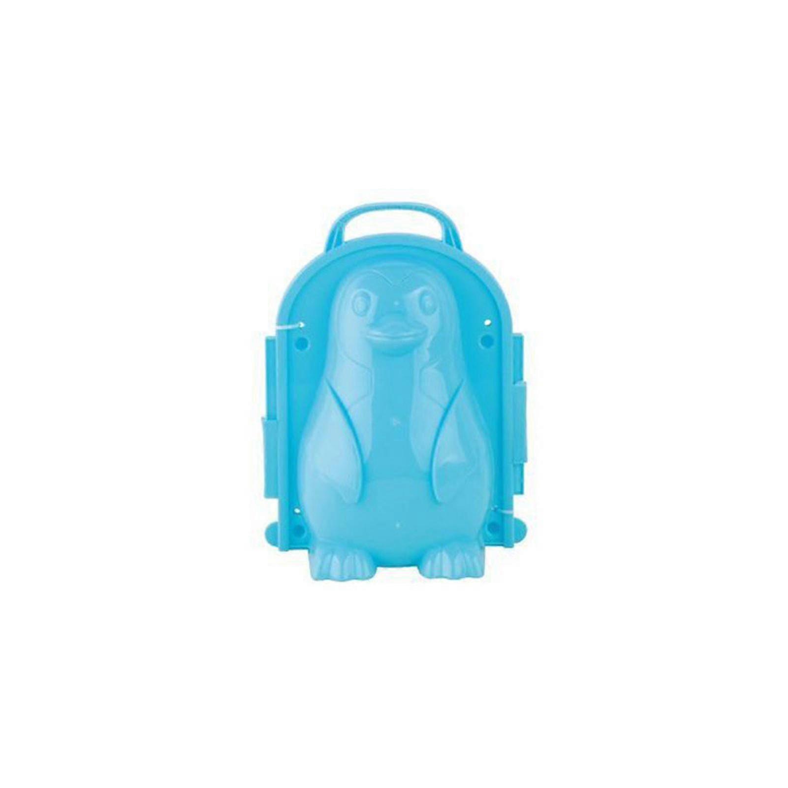 Belle boule de neige Maker Clip 3d Cartoon Pingouin En Forme De Neige Plage Jouant Pochoirs Grands Cadeaux Pour Enfants-yvan