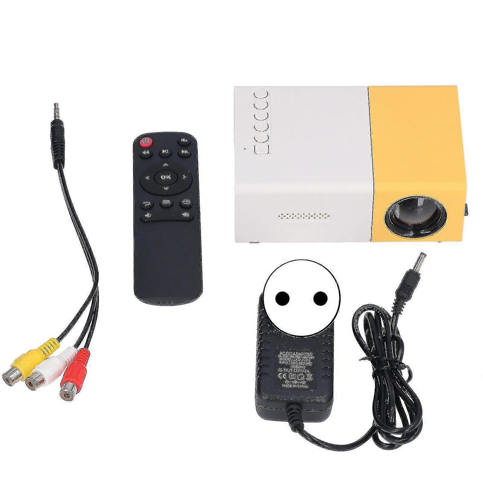 Mini Projector Portable Mini 24 To 60in 1920x1080 Resolution Large Screen Projector For Home Outdoor Theater Movie 110240v Eu Plug