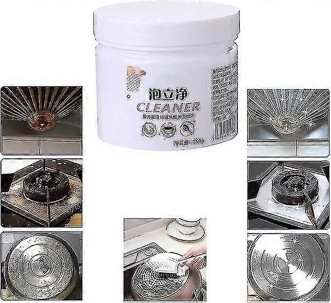 Foam Rust Remover Kitchen All-purpose Cleaning Powder,multi-purpose Foam Cleaner Rust Remover, Soak To Clean