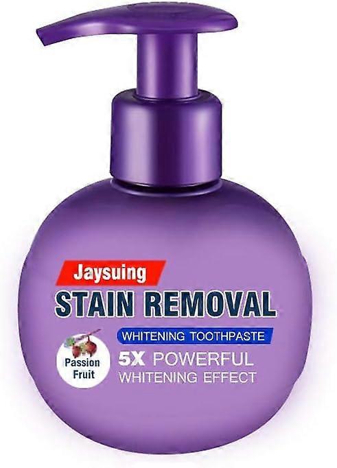 Whitening Toothpaste, Baking Soda Press Toothpaste, Intensive Stain Removal Gel Toothpaste Deep Cleaning Toothpaste for Fresh Breath