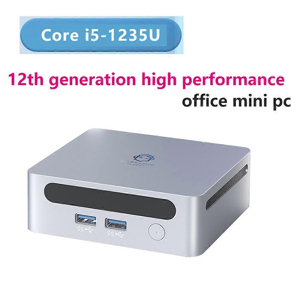 SZ BOX S12 Intel 12th i5 1235U Mini PC Windows 11 DDR4 3200MHz up to 4.4GHz NVMe SSD Wifi6 BT5.2 Type C Supported Gamer Computer