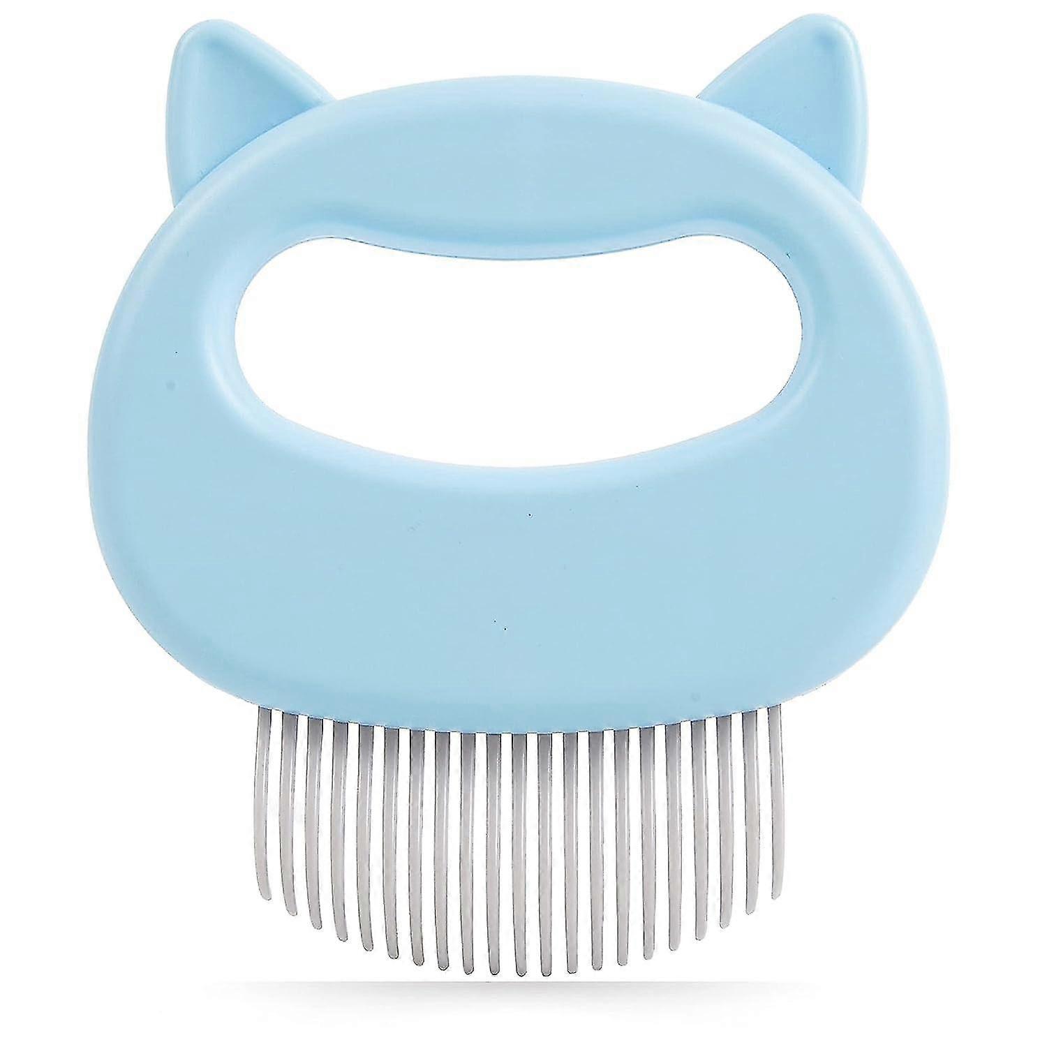 Cat Comb For Massage Blue