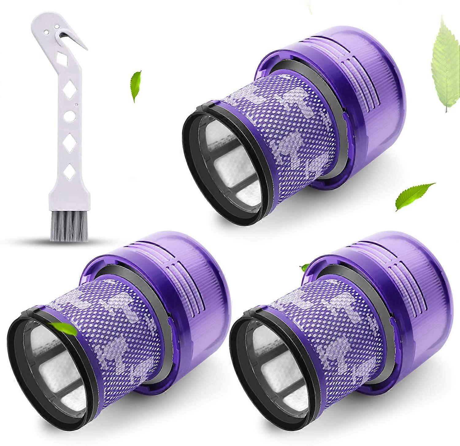 Fong Filter compatible with compatible with Dys V11, 3 Pack Replacement Filters for V11 Cordless Vacuum, V11 Torque Drive Vacuum and V11 Animal.Compar