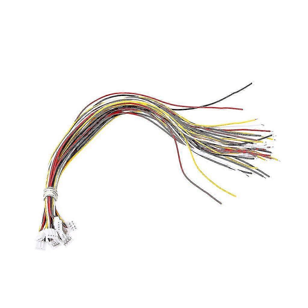 20 Paires Connecteurs JST 2.0 PH 4 Pins - Fiche Mâle Avec Câble 15cm + Femelle