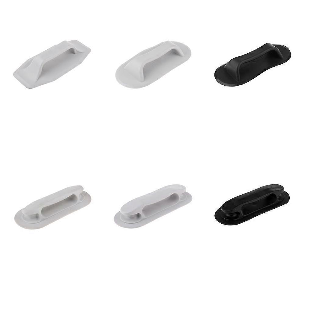 2X PVC Grab Handle for Inflatable Boat Dinghy Kayak Canoe Style 1 White