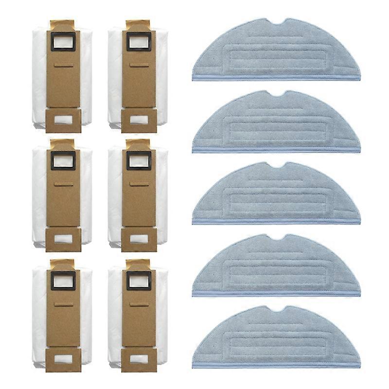 11Pcs for Xiaomi Roborock S7 S7 Plus T7 T7S T7Plus Robot Vacuum Cleaner Mop Cloth Dust Bag Parts