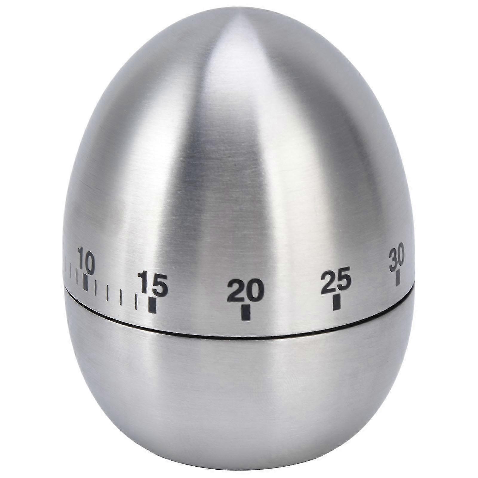 Egg Shaped Cooking Timer Manual Mechanical 60 Minute Kitchen Timer for Baking and Cooking Reminders