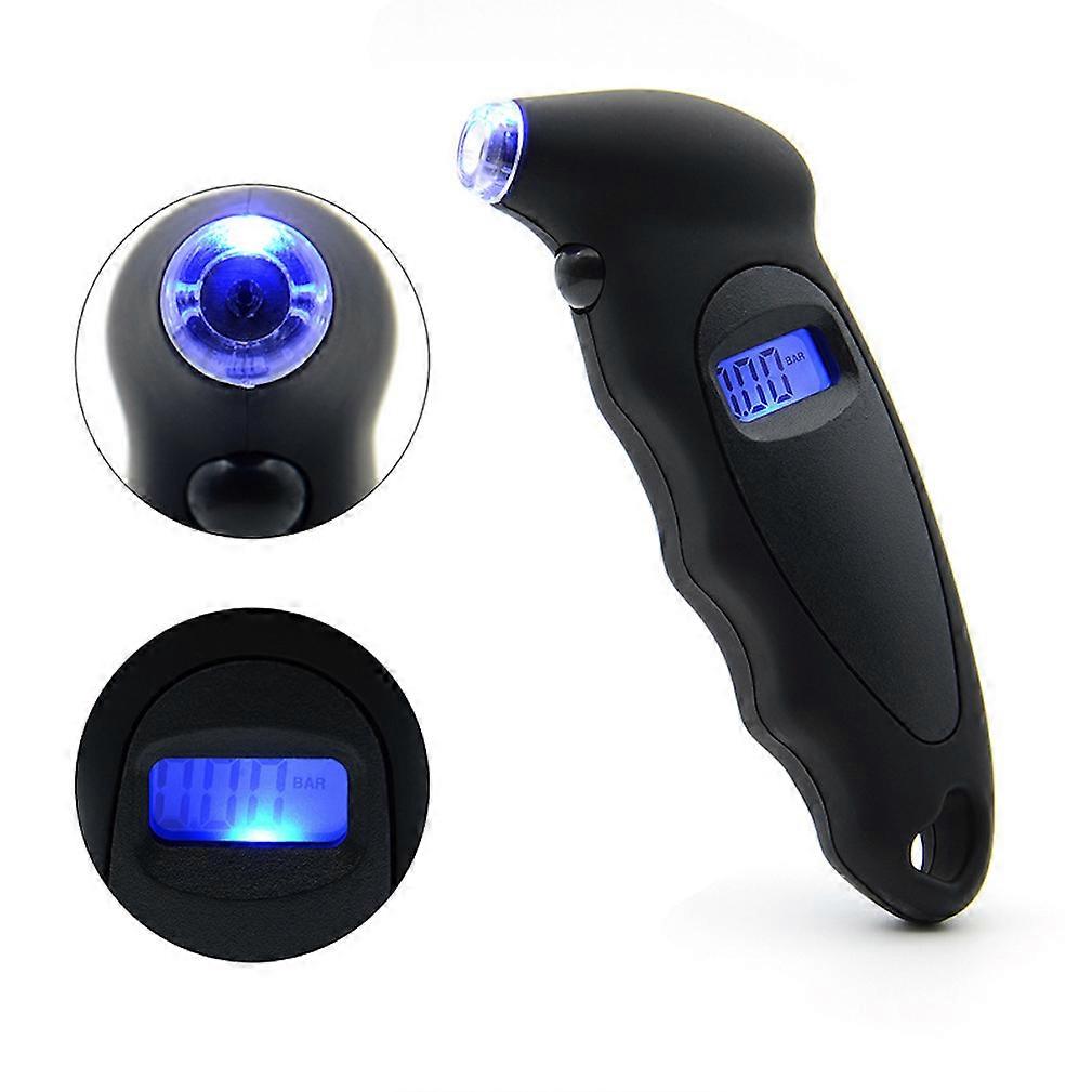 Tire pressure gauge 0-150 PSI Backlight High-precision digital tire pressure monitoring car tire pressure gauge