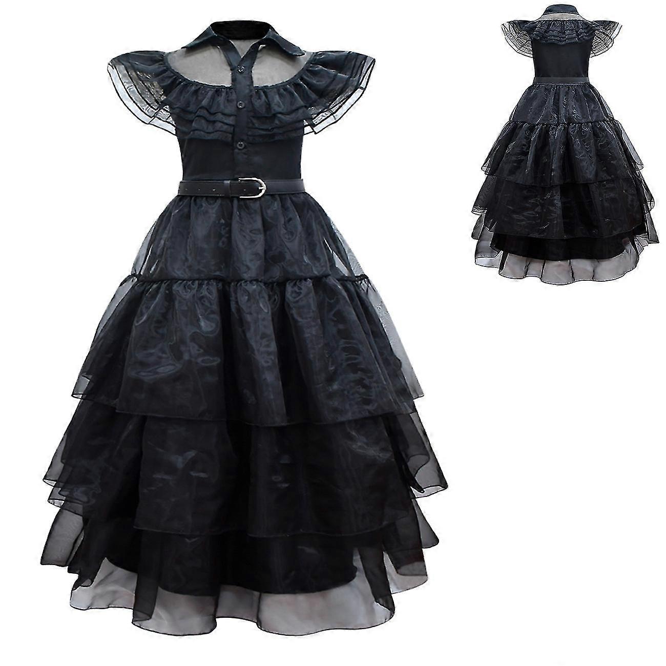 Onsdag Addams kostyme for kvinner