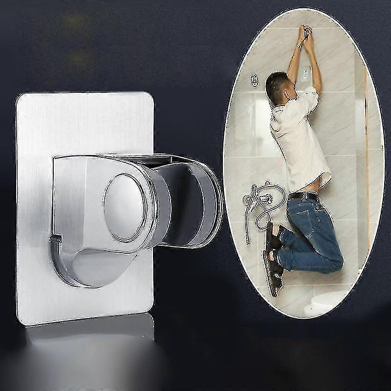 Faucets Adjustable Self Adhesive Handheld Wall Mounted Showerhead Holder