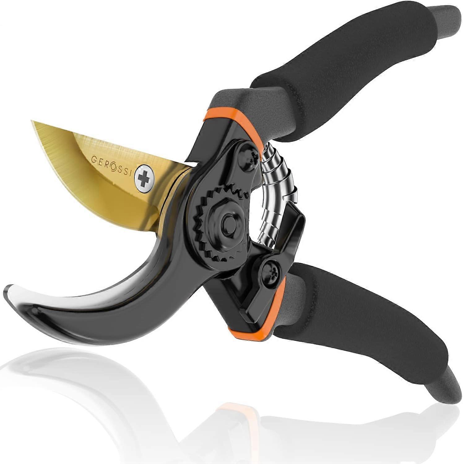 Quality bypass pruning shears for your garden - Heavy-duty, ultra-sharp pruning shears with padded handles, perfect for cutting through anything in yo