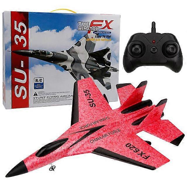 Remote Control Foam AiRemote Remote Control SU-35 Plane 2.4G Radio Control Glider Remote Control Fighter Plane Glider Airplane Foam Boys Toys for Chil