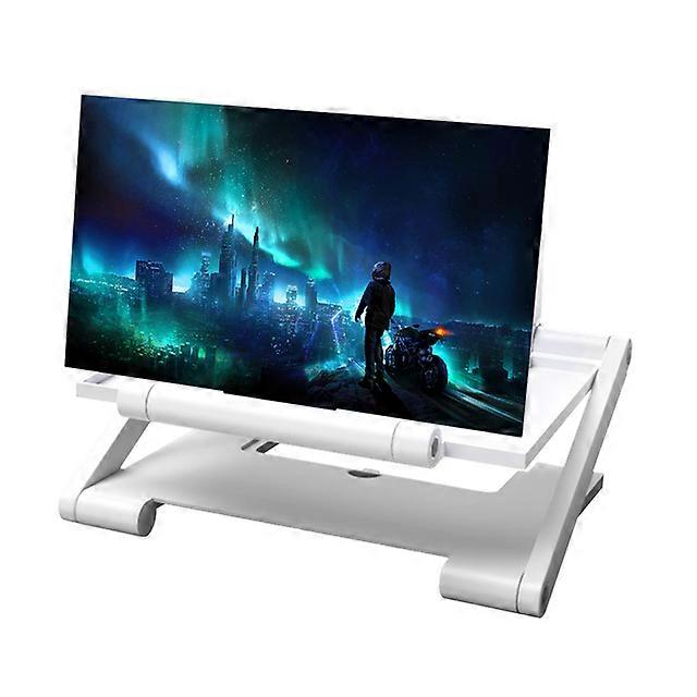 8" 3D Screen Amplifier Phone Tablet Riser Bracket Desktop Holder Phone Screen Magnifier Display Enlarged Magnifying Stand