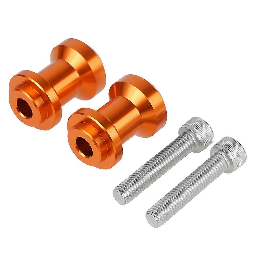 thumbnail image 2 of Orange CNC Swingarm Spools & Sliders For KTM 790/890 Adventure / R (2018-2023) – Anodized Aluminum 2 of 2