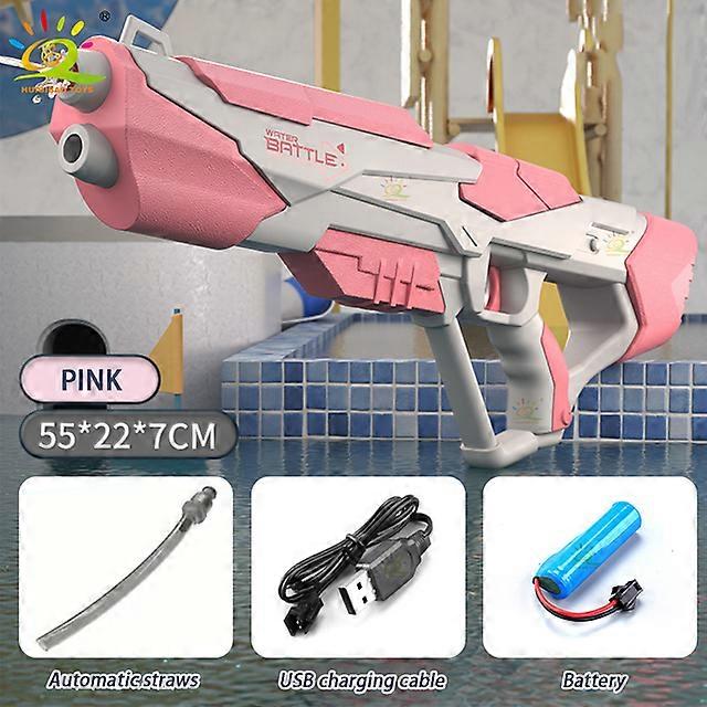 Automatic Electric Space Water Gun Play Sprinkers Fights Summer Toy Water Absorbing Guns Outdoor Beach Swimming Pool Toys Kid Adults