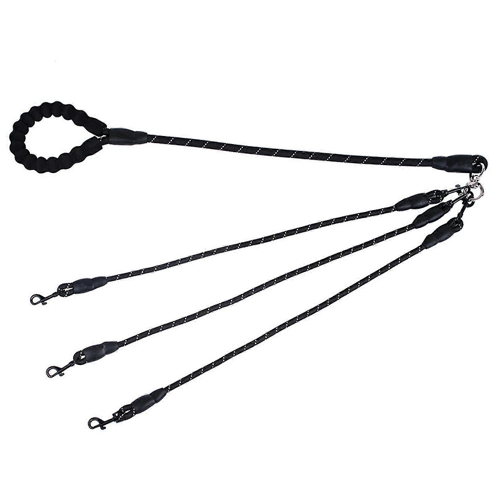 Multi-way Woven Tractions Leash No Tangles Wearable Leash Simultaneous Tractions Multiple Dog