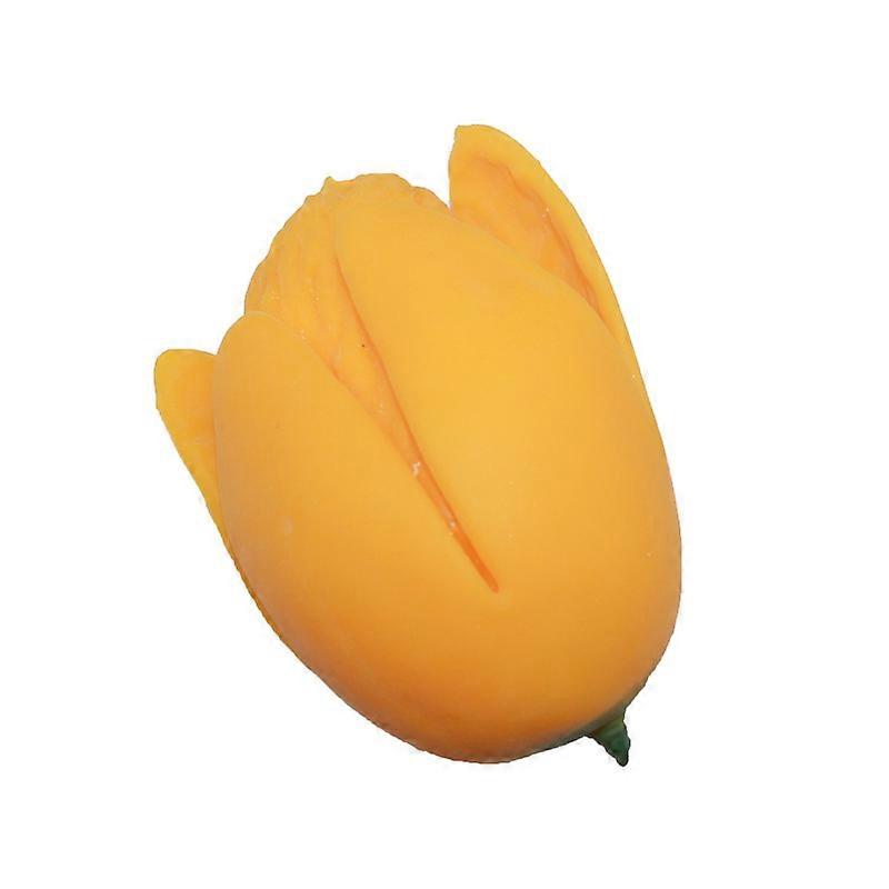 Imitation peeled mango slow rebound decompression toy