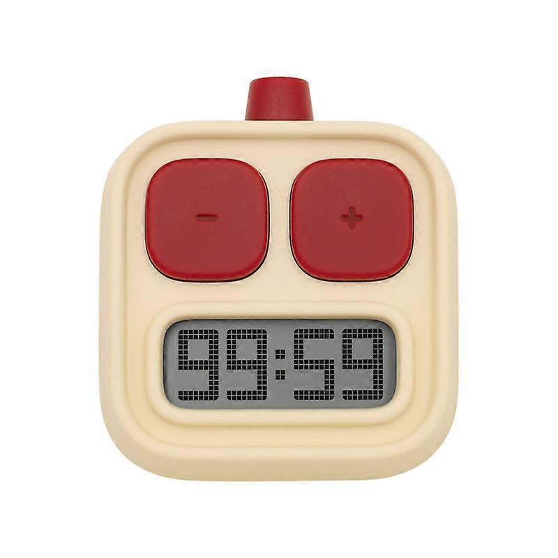 Yellow Robot Timer, Countdown Time Management for Students and Kids Running Sports Kitchen Timer