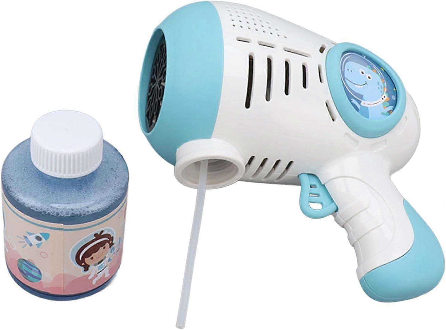 Electric Bubble Maker, Handheld Automatic Leakproof Portable Bubble Blower Rotation for Kids for Summer (Type 1)
