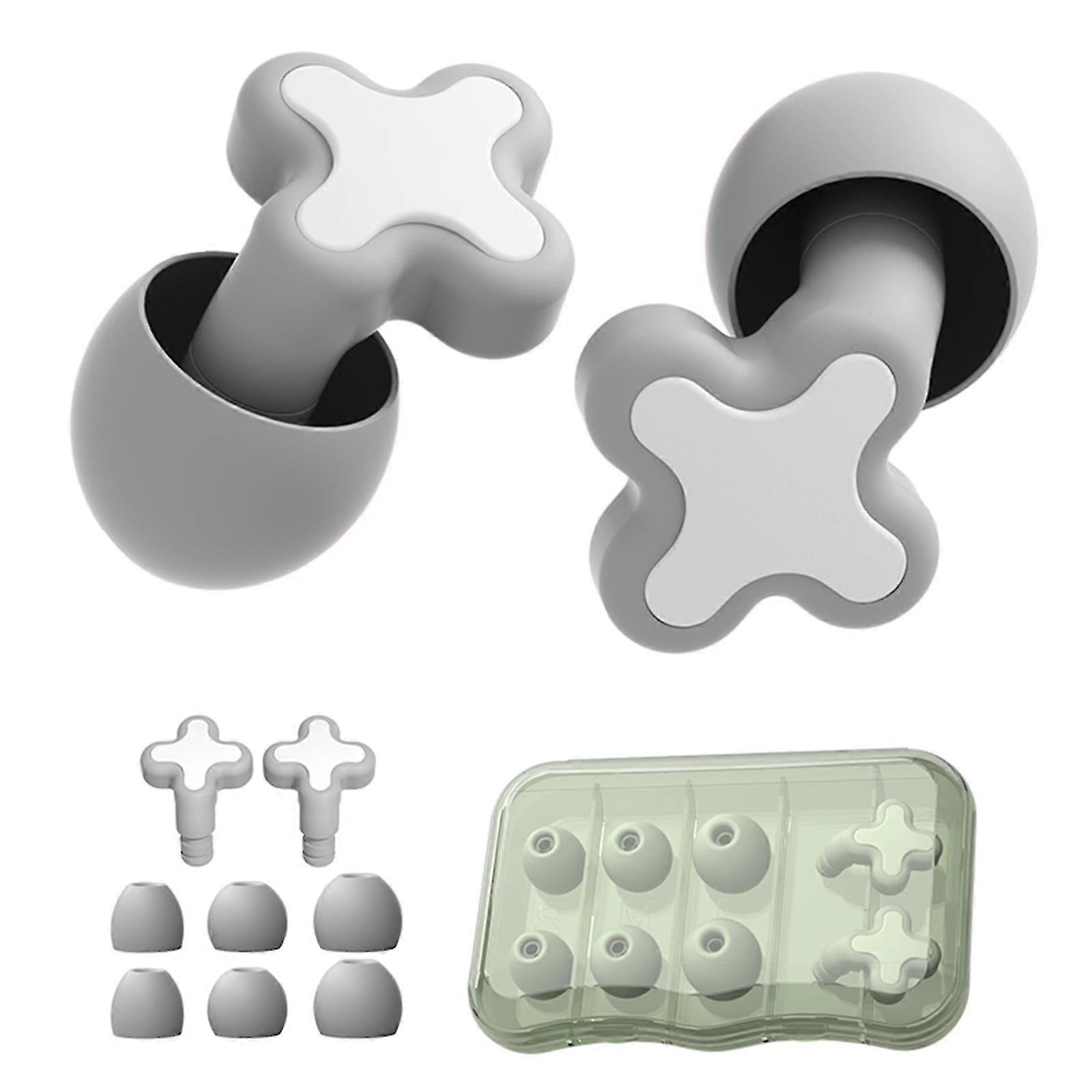 Silicone Soundproof Earplugs Noise Shielding Sound Wave Filtering Tool For Concerts And Nightlife