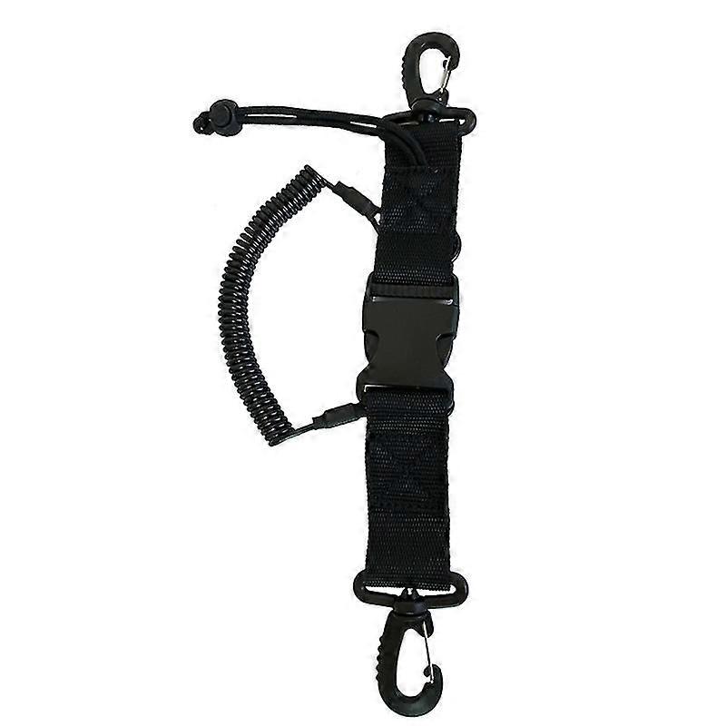 Diving Camera Lanyard Spring Coil Camera Scuba Diving Quick Release Buckle Clip Underwater Pool