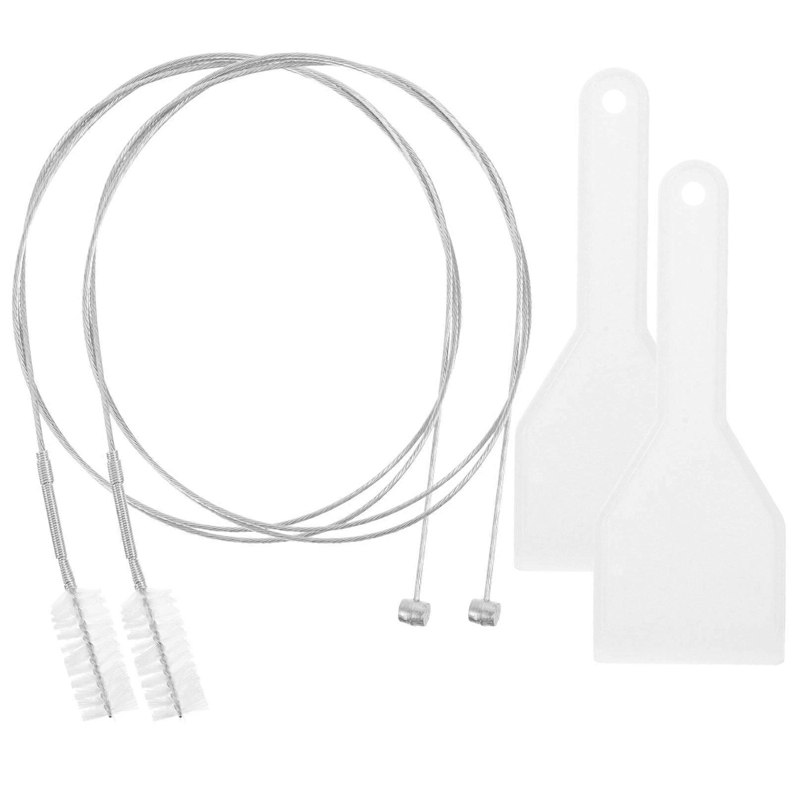 1 Set of Refrigerator Drain Hole Clog Remover Reusable Fridge Dredging Kit Ice Removing Shovel