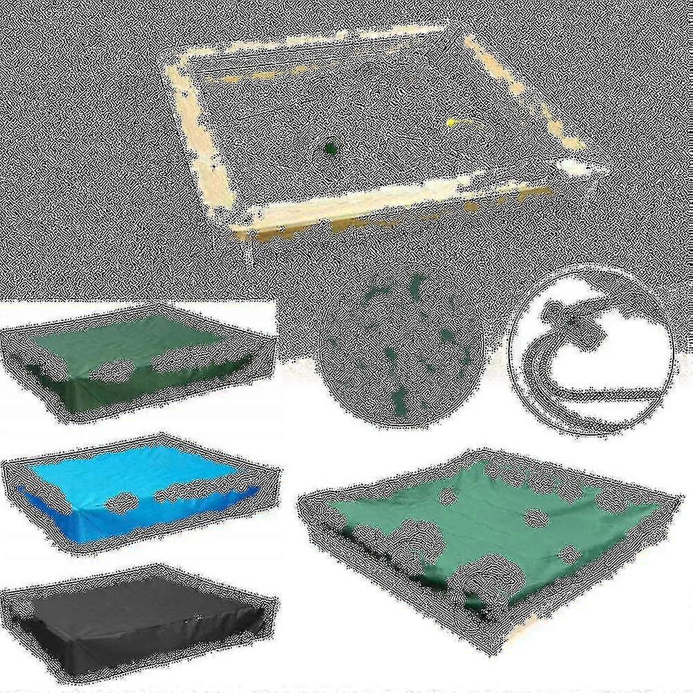 Dustproof Protection Sandbox Cover Waterproof Sandpit Pool Cover