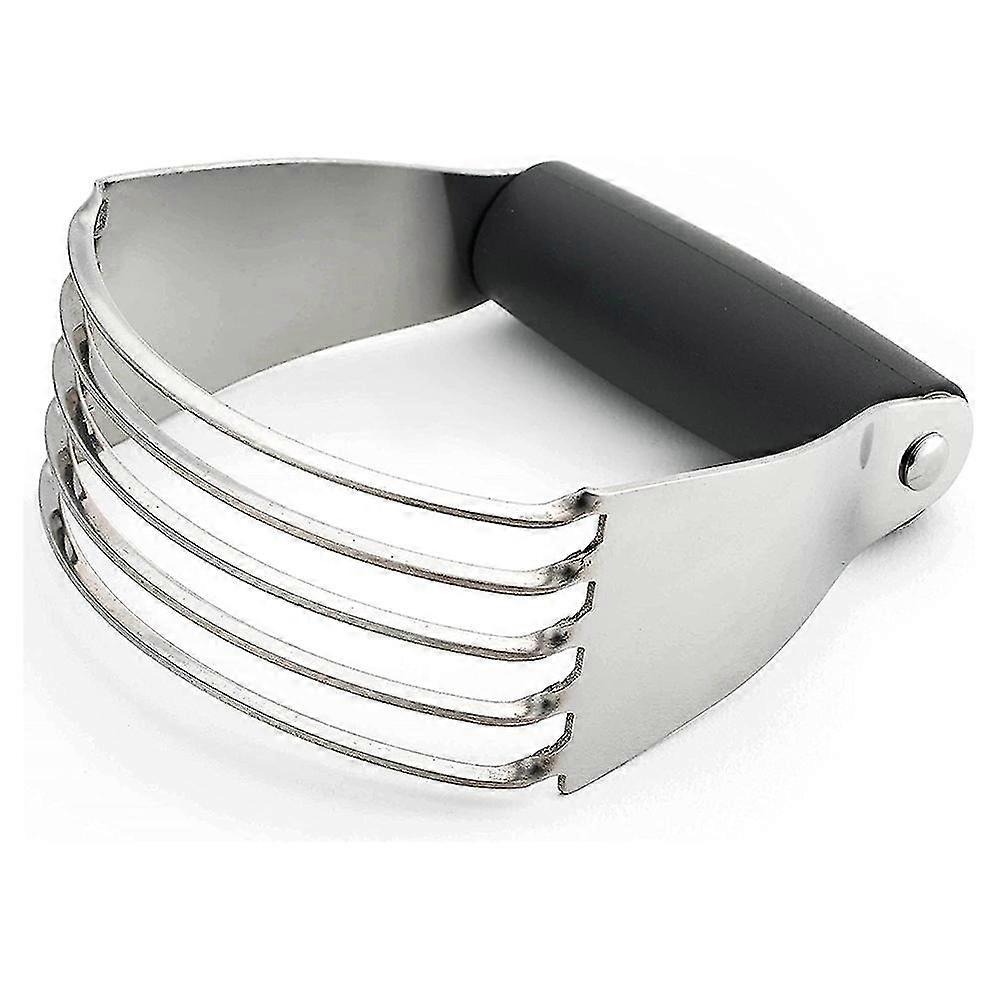 unique Simple Craft Pastry Cutter For Baking - Stainless Steel Pastry Blender Tool With Comfortable Grip Handle - Heavy Duty Dough Cutters & Dough Ble