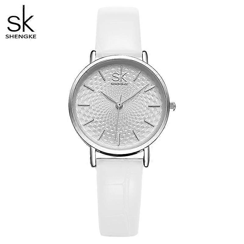 SK Super Slim Sliver Mesh Ρολόγια από ανοξείδωτο χάλυβα Γυναίκες Top Brand Luxury Casual ρολόι Κυρίες ρολόι καρπού Lady Relogio Feminino