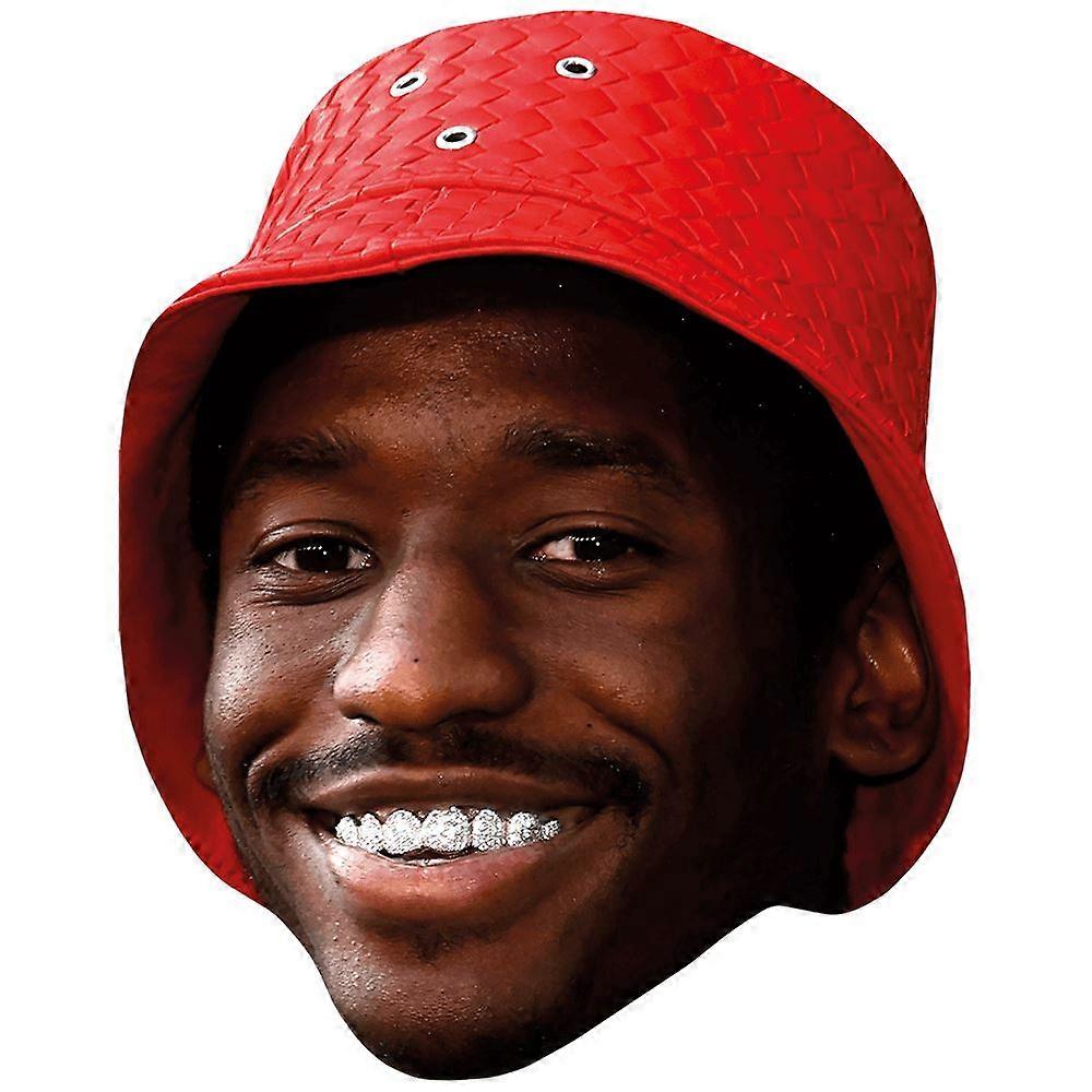 Jordan Addison (Smile) Celebrity Mask, Flat Card Face